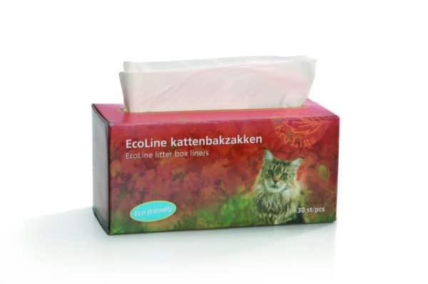 Sachets Ecoline pour bac a litiere pour chats - Beeztees