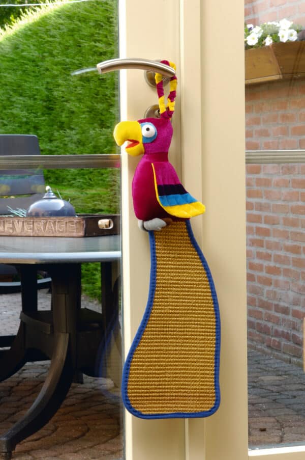 Tapis griffoir pour chats - Perroquet