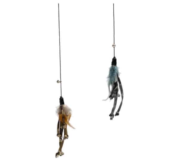 Canne a peche Camouflage en nylon avec plumes