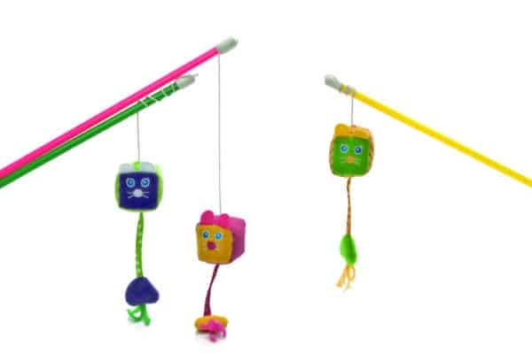 Canne a peche Stippies cubique - Beeztees