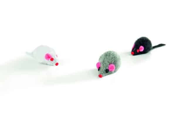 Souris XL en peluche, pour chats - Beeztees