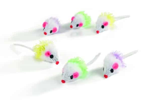 Souris mini Albino en peluche