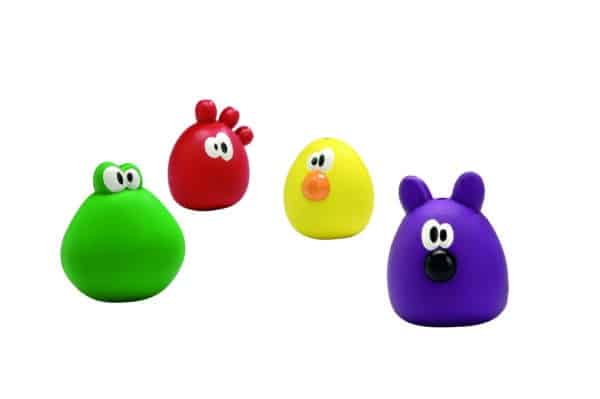 Petit bonhomme en caoutchouc