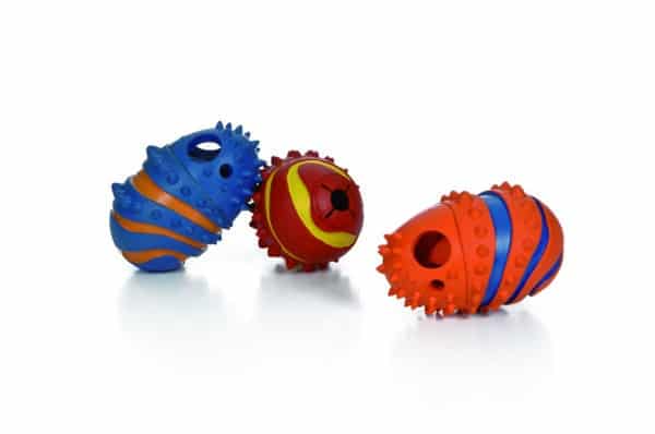 Jouet a friandises Eggy en caoutchouc