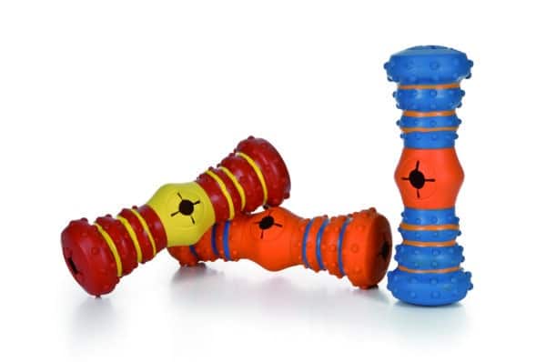 Jouet a friandises Wonky en caoutchouc