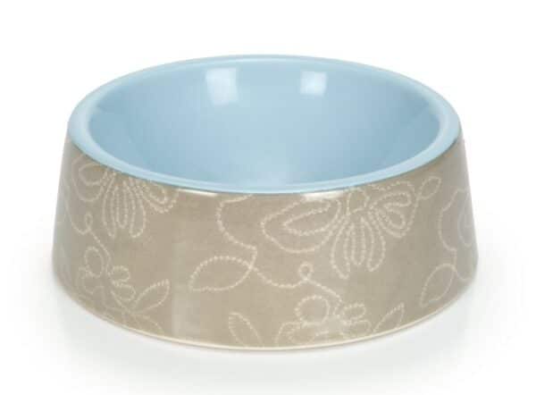 Mangeoire, gamelle en céramique Natural Poetry, pour chiens et chats 15 x 5.5 cm