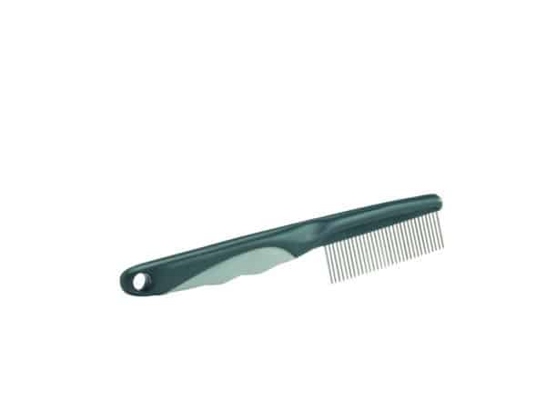 Peigne Deluxe avec poignée douce, pour chiens et chats extra-gros - 17 dents