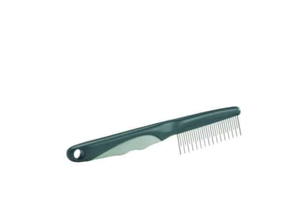 Peigne pour mue Deluxe avec poignée douce, pour chiens