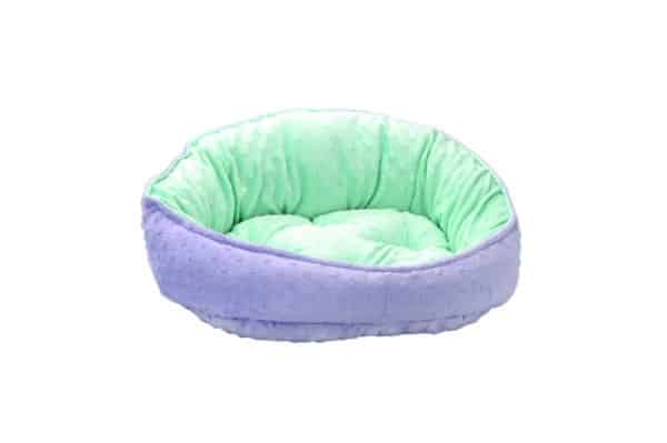 Canapé, panier Dotty en peluche réversible, pour chats