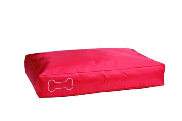Coussin en nylon Chill, pour chiens rouge