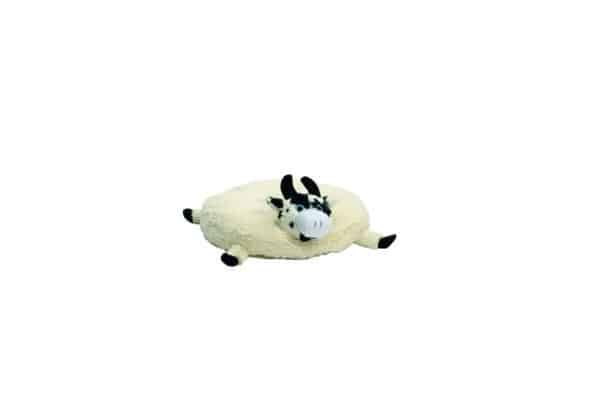 Coussin Farmlife vache en peluche, pour chats - Beeztees