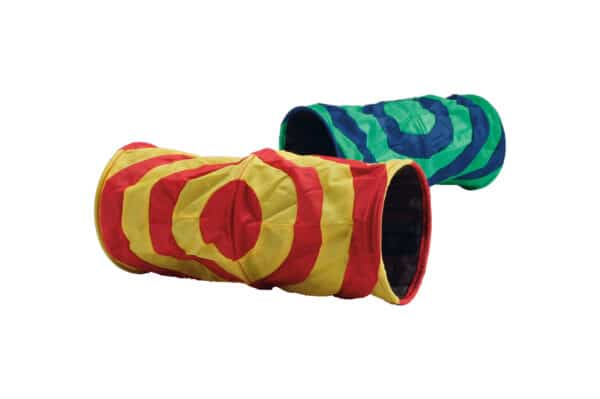 Tunnel de jeu en nylon, pour chats