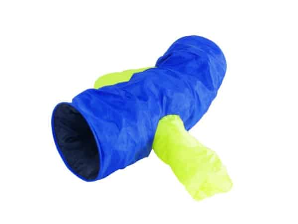 Tunnel de jeu à 2 bras en nylon, pour gros chats - Beeztees