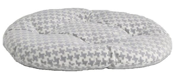 Coussin Love gris et blanc pour chiots