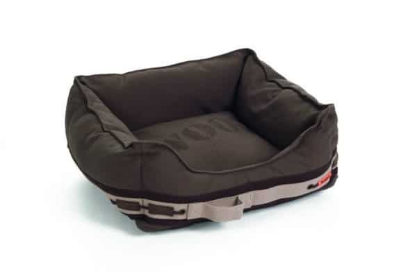 Lit, panier Woof en canevas pour chiens 80 x 70 cm - Beeztees