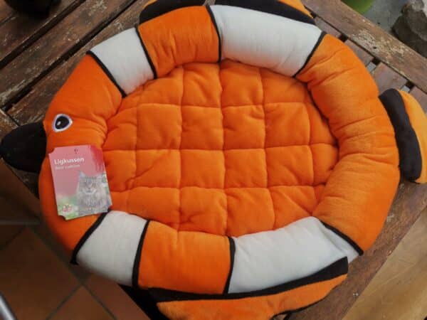 Coussin poisson clown