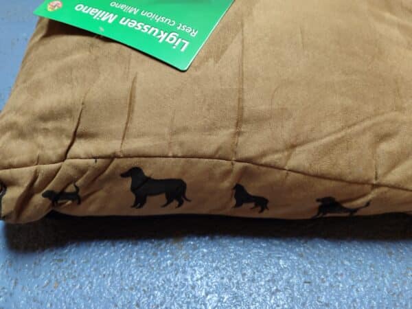 Coussin Milano beige pour chien 85 x 60 x 10