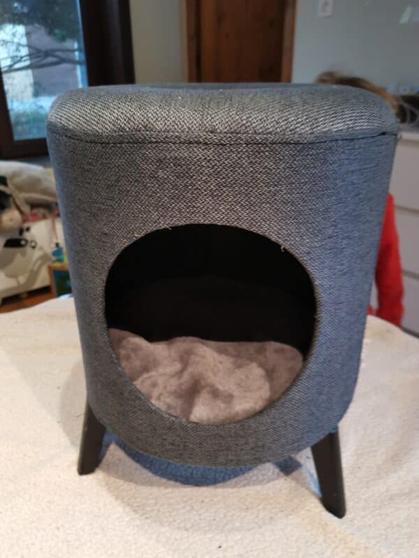 Panier pouff pour chat