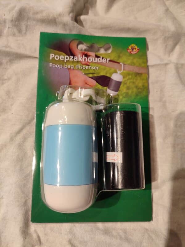 Distributeur sacs bleu